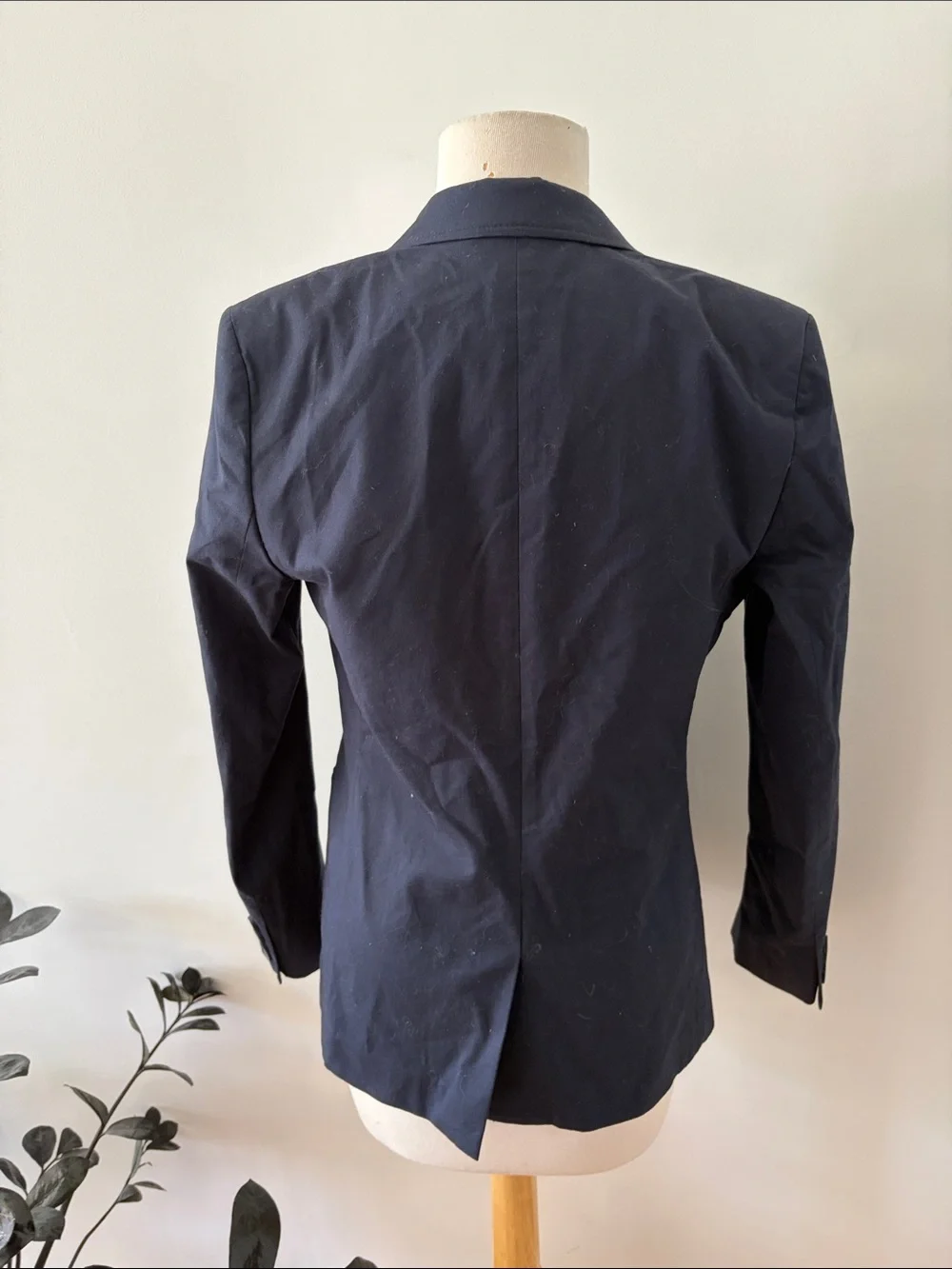 Crewcuts 14 Navy Tailored Single-Breasted Blazer